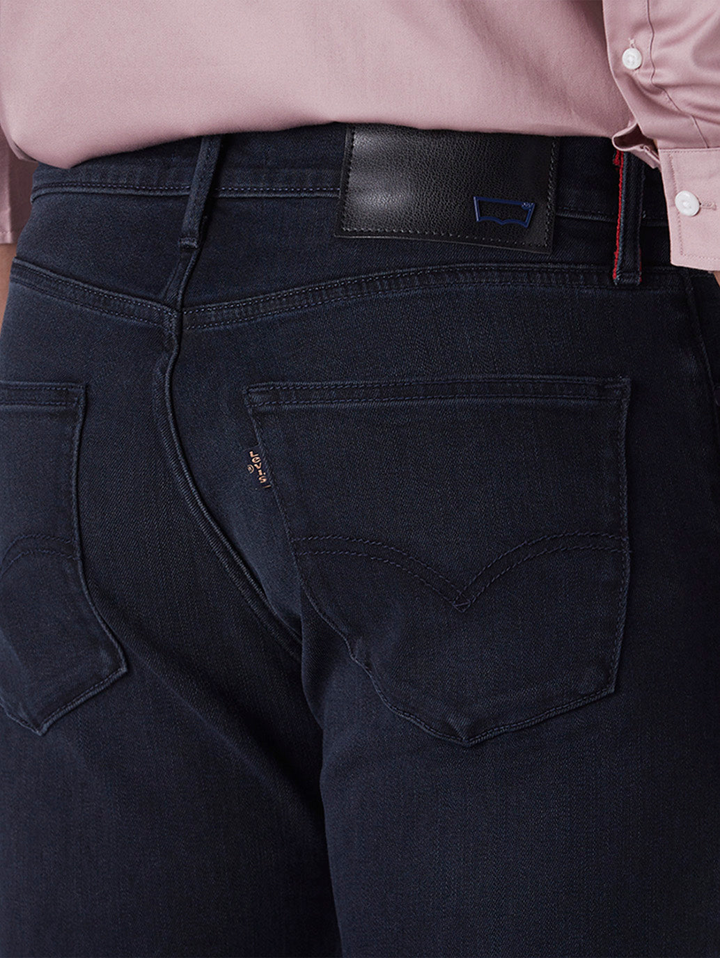 Men's 511 Navy Slim Fit Mid Rise Redloop Jeans - 7aaf35f0-c979-45dd-9d96-c89c9e3f488b View