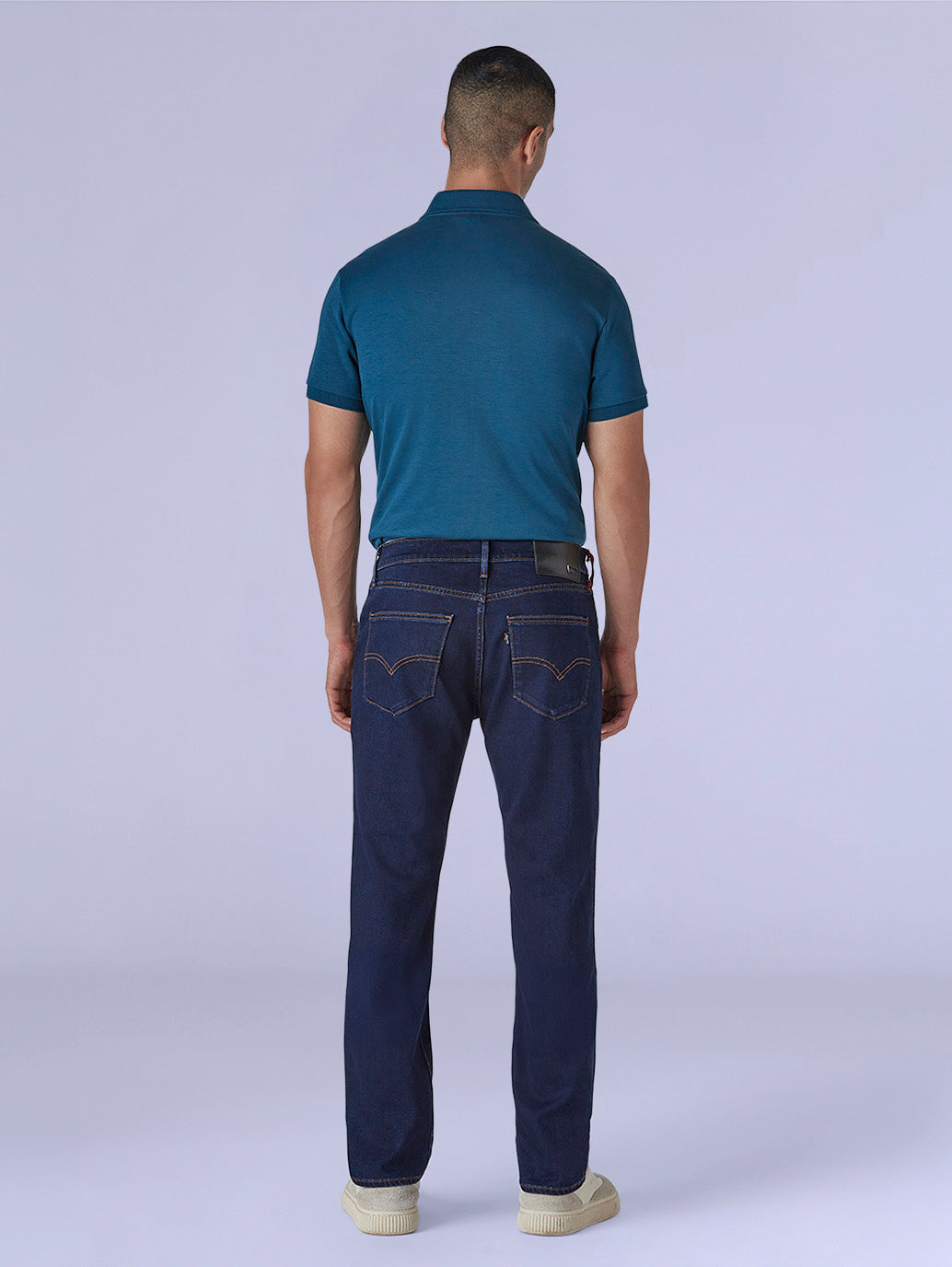 Men's Redloop 511 Dark Blue Slim Fit Mid Rise Jeans - b83a0f46-2bdb-4da1-9ea7-7706d42bd6d1 View