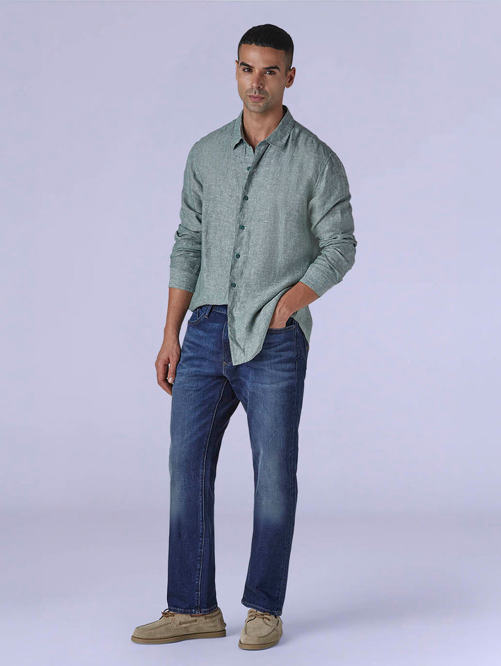 Men's 511 Med Indigo Slim Fit Mid Rise Redloop Jeans