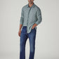 Men's 511 Med Indigo Slim Fit Mid Rise Redloop Jeans - Logo View
