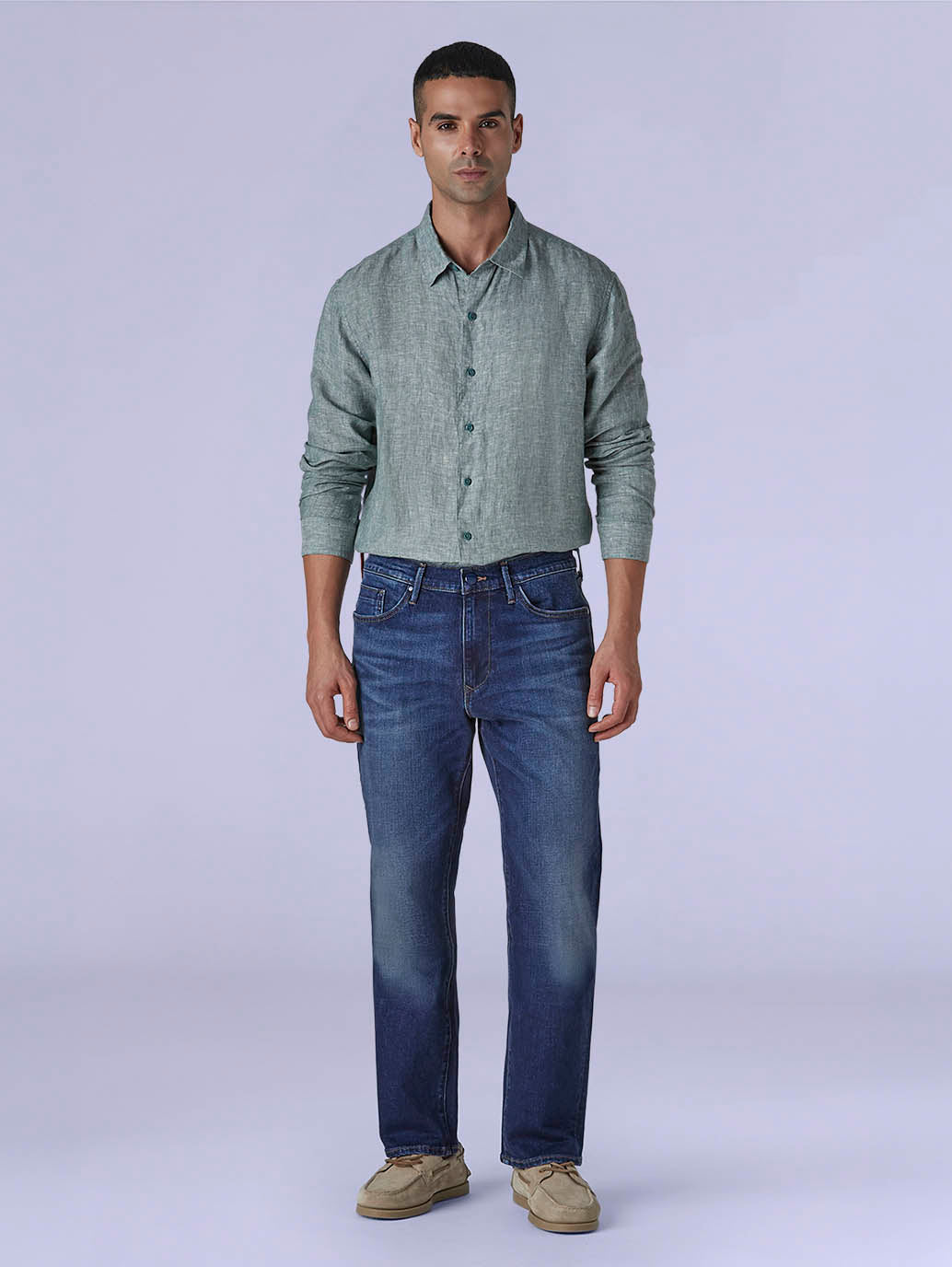 Men's 511 Med Indigo Slim Fit Mid Rise Redloop Jeans - 93e7d646-b900-4360-86cb-a887b46e494f View