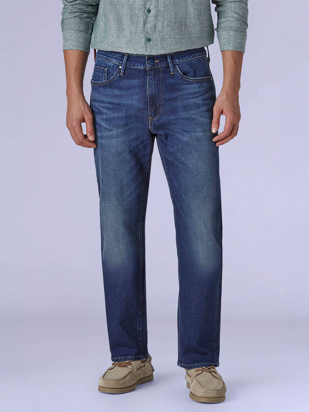 Men's 511 Med Indigo Slim Fit Mid Rise Redloop Jeans - 5b15507c-b5e9-48b6-8850-992aa5c2f988 View