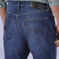 Men's 511 Med Indigo Slim Fit Mid Rise Redloop Jeans - Detail View