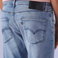 Men's 511 Light Indigo Slim Fit Mid Rise Redloop Jeans - Detail View