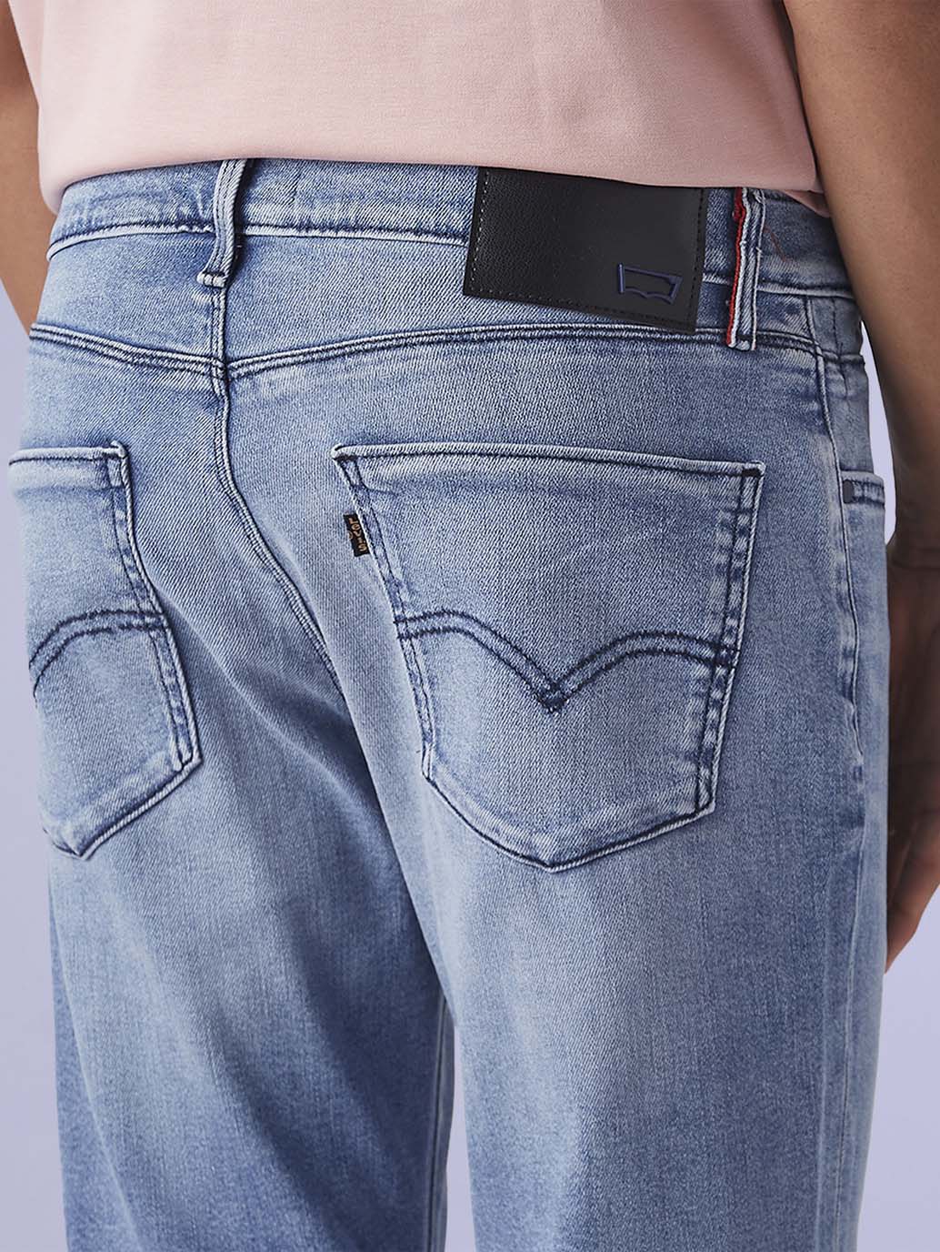 Men's 511 Light Indigo Slim Fit Mid Rise Redloop Jeans - Detail View