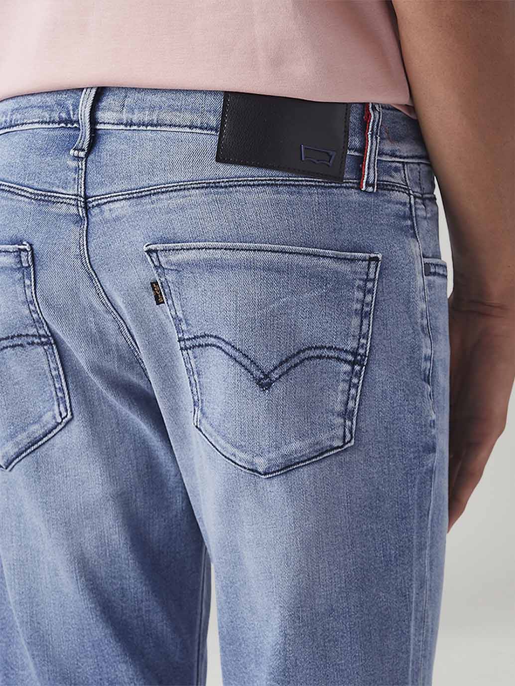 Men's 511 Light Indigo Slim Fit Mid Rise Redloop Jeans - 20 View