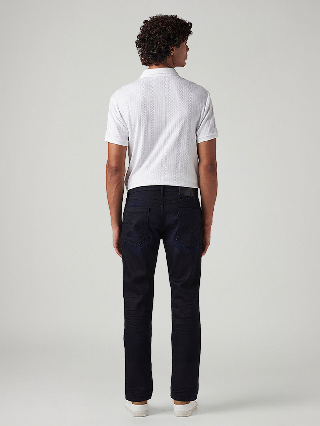 Men's 511 Indigo Slim Fit Mid Rise Redloop Jeans - Back View