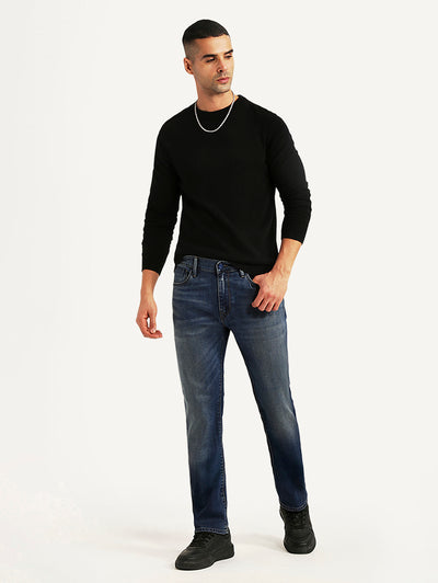 levi's Men's Redloop 511 Blue Slim Fit Mid Rise Jeans-picture-30