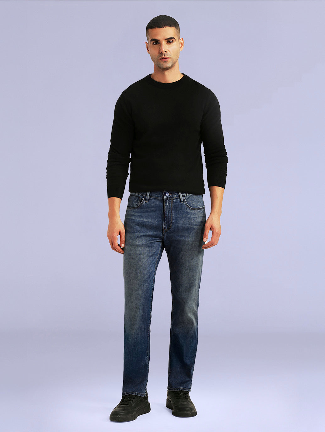 Men's Redloop 511 Blue Slim Fit Mid Rise Jeans - 9e8212d9-d5e3-41b5-96f6-dab227e5c643 View