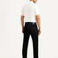 Men's Redloop 511 Black Slim Fit Mid Rise Jeans - Back View