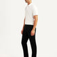Men's Redloop 511 Black Slim Fit Mid Rise Jeans - Side View