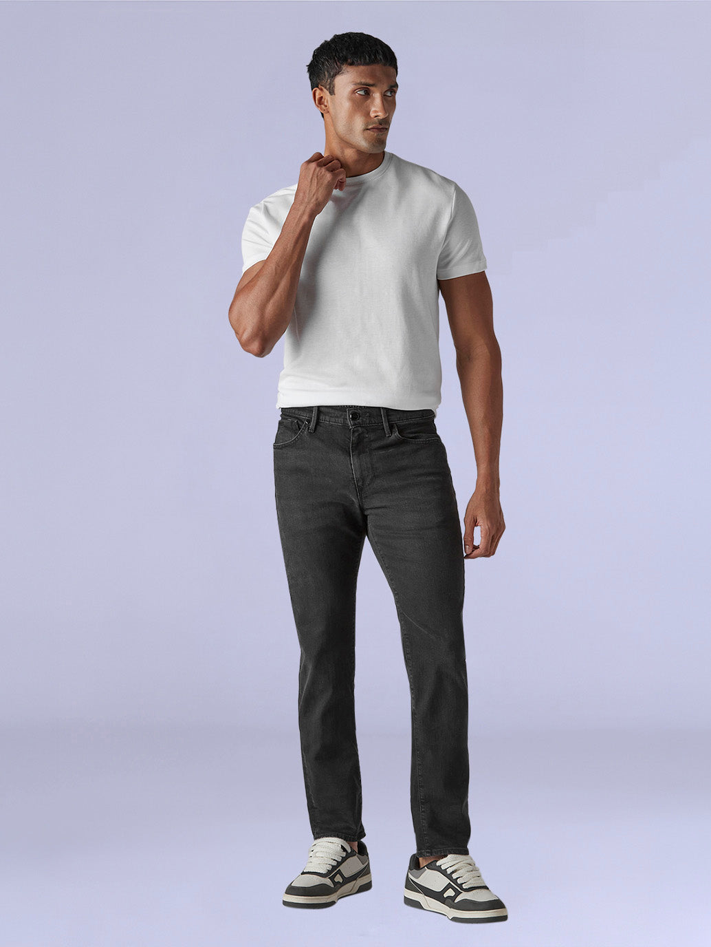Men's 511 Charcoal Grey Slim Fit Mid Rise Redloop Jeans - e000cf98-e5e4-4adc-8d46-1f6832404e08 View