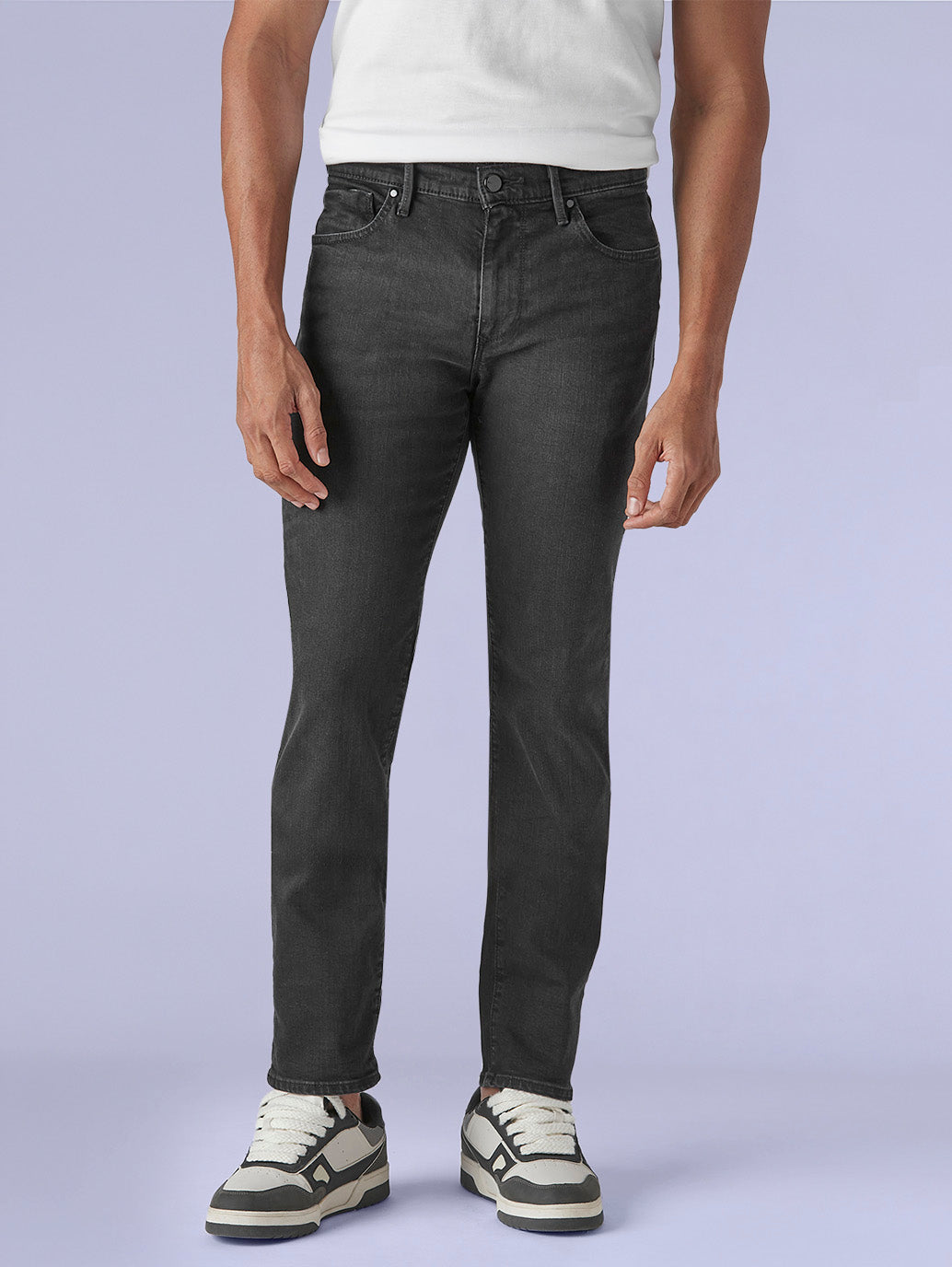 Men's 511 Charcoal Grey Slim Fit Mid Rise Redloop Jeans - 406210eb-86d8-4833-a687-2ea3eff110c9 View