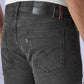 Men's 511 Charcoal Grey Slim Fit Mid Rise Redloop Jeans - Detail View
