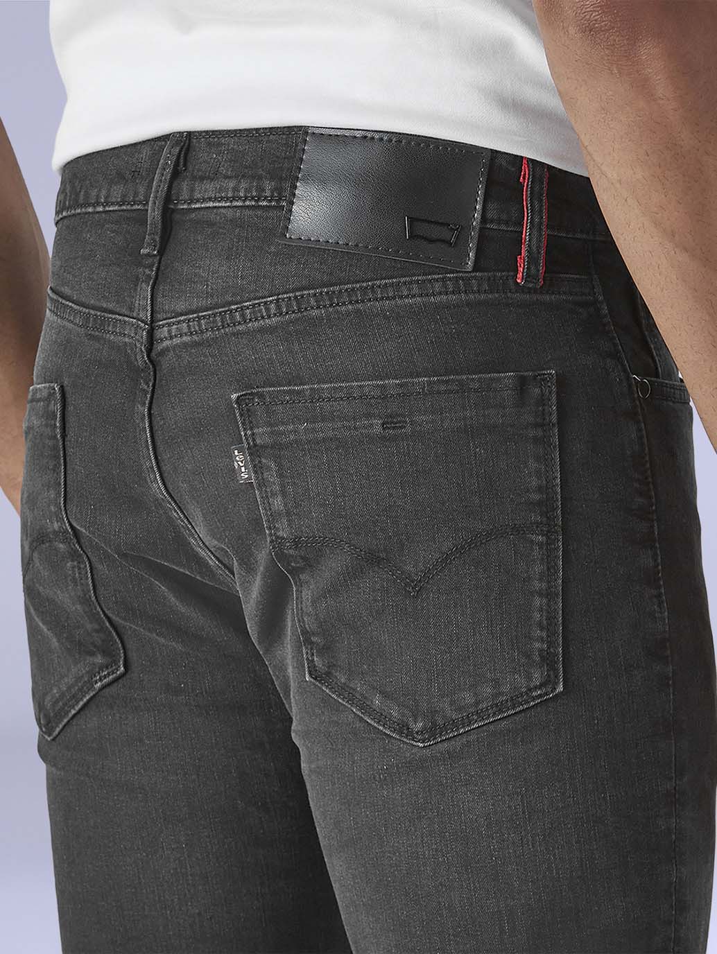 Men's 511 Charcoal Grey Slim Fit Mid Rise Redloop Jeans - 7b133055-054a-4473-a252-9c4841d29bf1 View