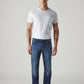 Men's 511 Indigo Slim Fit Mid Rise Redloop Jeans - Front View
