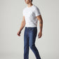 Men's 511 Indigo Slim Fit Mid Rise Redloop Jeans - Side View