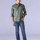 Men's Redloop 511 Blue Slim Fit Mid Rise Jeans - Styleshot View