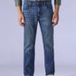 Men's Redloop 511 Blue Slim Fit Mid Rise Jeans - Front View