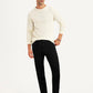 Men's Redloop 512 Black Slim Tapered Fit Mid Rise Jeans - Styleshot View