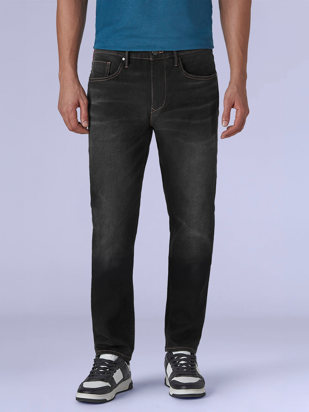 Men's 512 Black Slim Tapered Fit Mid Rise Redloop Jeans - 6f1eba30-e726-4c54-94bf-16bb418372bb View