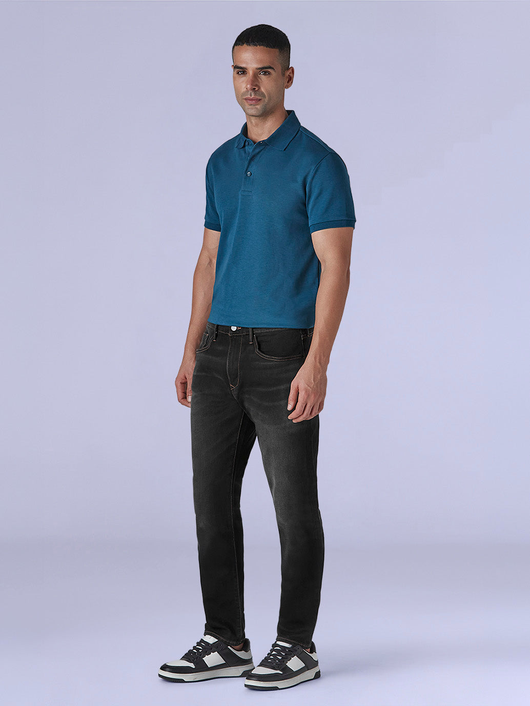 Men's 512 Black Slim Tapered Fit Mid Rise Redloop Jeans - 8d21fefb-c5f4-4daa-9727-67bbe52172a8 View