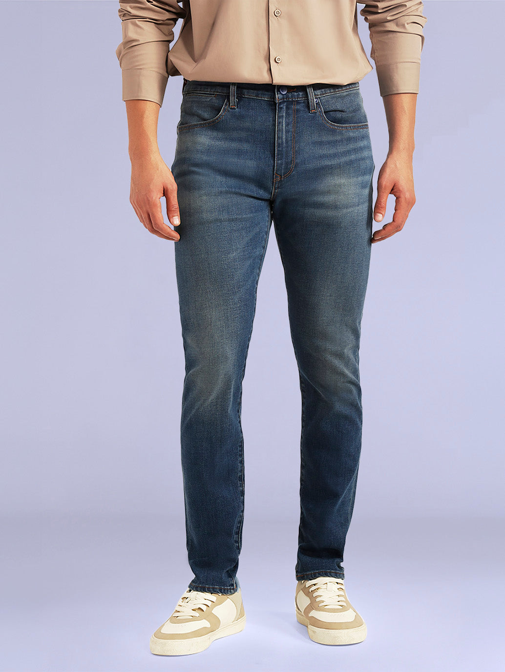Men's Redloop 512 Blue Slim Tapered Fit Mid Rise Jeans - d596cf7f-4645-45f1-a860-ef39148c7b99 View