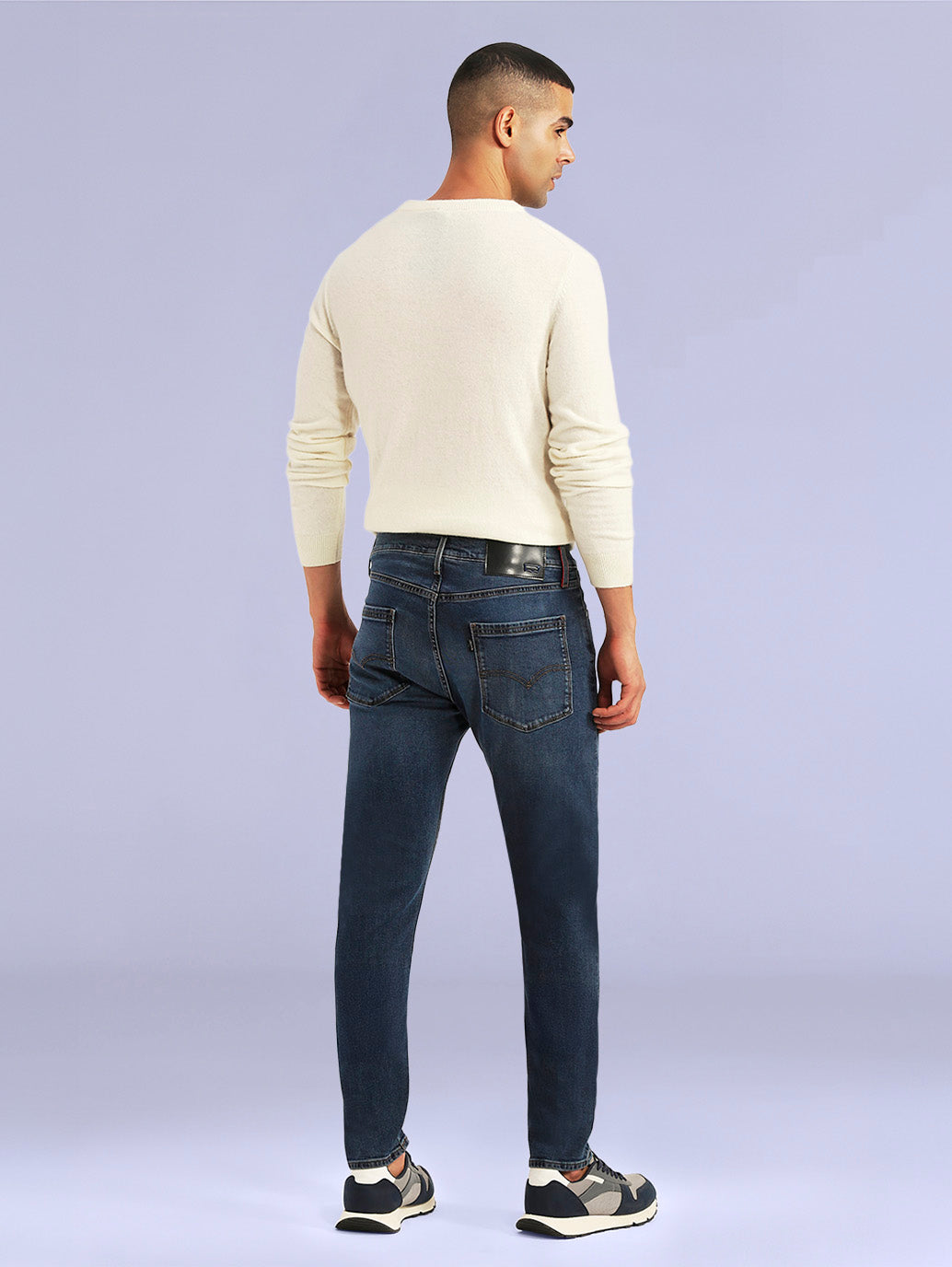 Men's Redloop 512 Blue Slim Tapered Fit Mid Rise Jeans - d43fe8e2-3f52-4687-b164-e733f491ec89 View