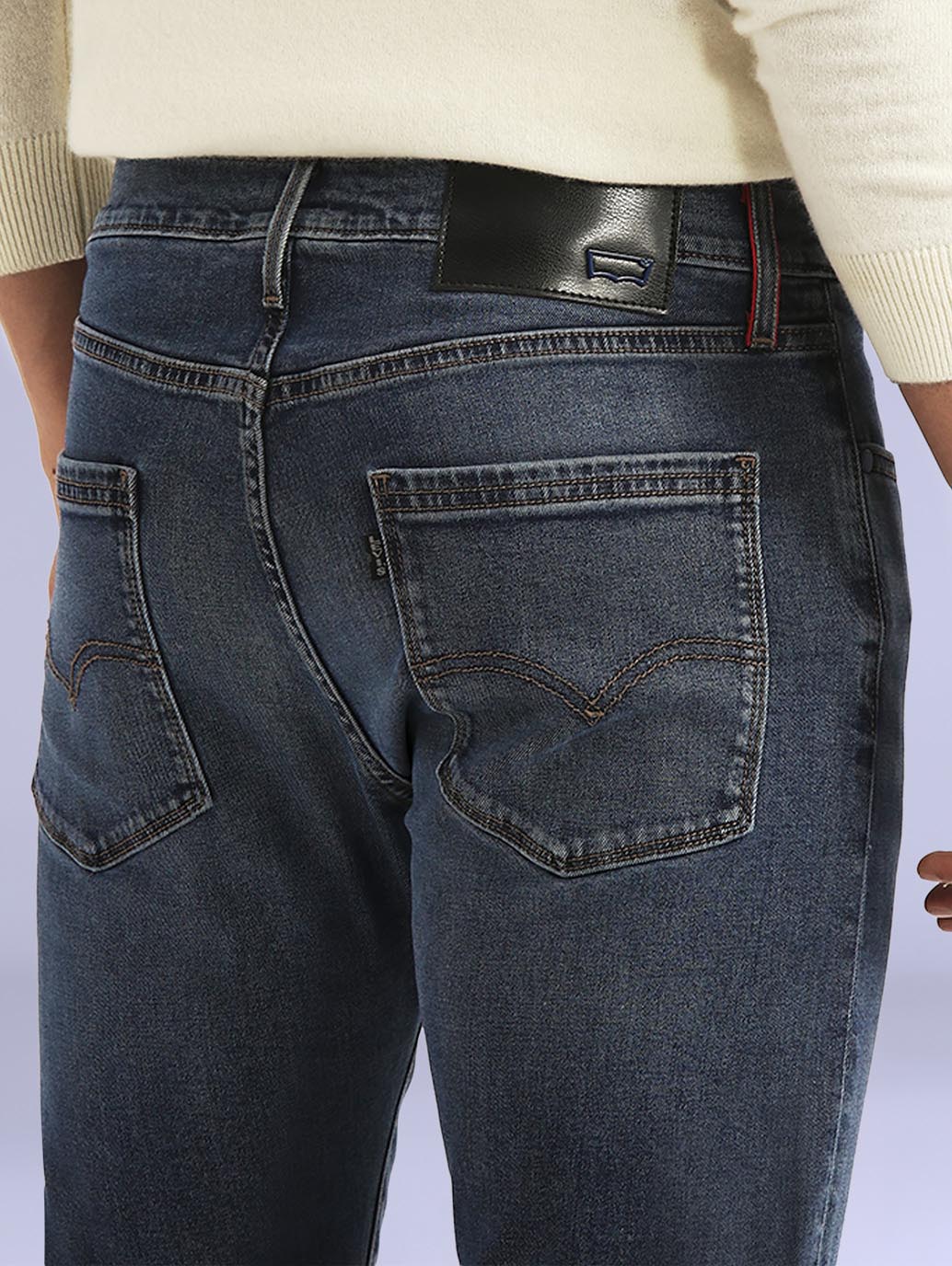 Men's Redloop 512 Blue Slim Tapered Fit Mid Rise Jeans - a86f787a-5d66-4bca-b40d-ccb9fd7f0348 View