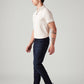 Men's 512 Dark Blue Slim Tapered Fit Mid Rise Jeans - Side View