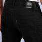 Men's Redloop 512 Black Slim Tapered Fit Mid Rise Jeans - b4fca20f-1c81-4942-b320-6d0c785453a8 View