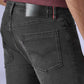 Men's 512 Charcoal Grey Slim Tapered Fit Mid Rise Redloop Jeans - Detail View