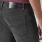 Men's 512 Charcoal Grey Slim Tapered Fit Mid Rise Redloop Jeans - 20 View