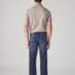 Men's 513 Blue Slim Straight Fit Mid Rise Redloop Jeans - Back View