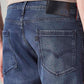 Men's 513 Blue Slim Straight Fit Mid Rise Redloop Jeans - Detail View