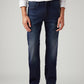 Men's 513 Indigo Slim Straight Fit Mid Rise Redloop Jeans - Front View