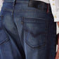 Men's 513 Indigo Slim Straight Fit Mid Rise Redloop Jeans - 20 View