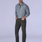 Men's 513 Charcoal Grey Slim Straight Fit Mid Rise Redloop Jeans - 50198a7c-c241-4f84-a672-29d459aa8389 View