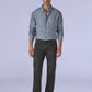 Men's 513 Charcoal Grey Slim Straight Fit Mid Rise Redloop Jeans - d2f39e08-d491-4208-952c-4590c082b480 View