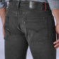 Men's 513 Charcoal Grey Slim Straight Fit Mid Rise Redloop Jeans - Detail View