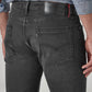 Men's 513 Charcoal Grey Slim Straight Fit Mid Rise Redloop Jeans - 20 View