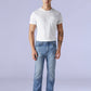 Men's Redloop 513 Indigo Slim Straight Fit Mid Rise Jeans - 7abfea67-5326-4e59-8f5b-12d7bb5e7e2b View