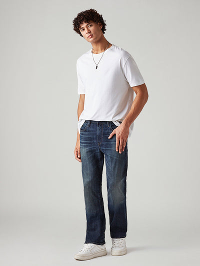 levi's Men's 527 Indigo Bootcut Fit Mid Rise Redloop Jeans-picture-18