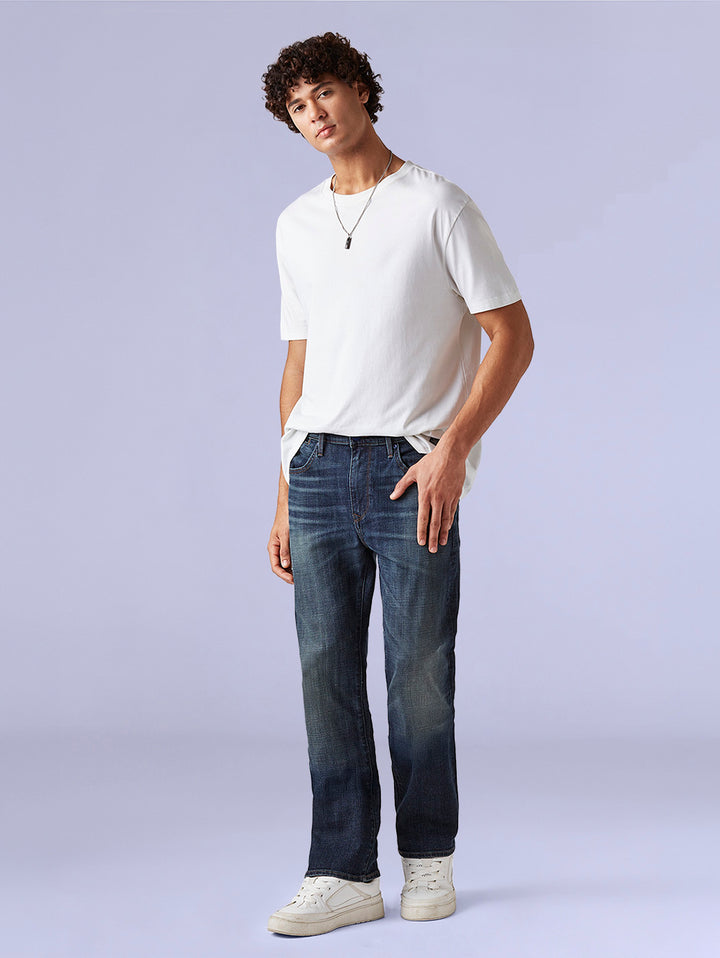 Men's 527 Indigo Bootcut Fit Mid Rise Redloop Jeans