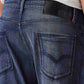 Men's 527 Dark Blue Bootcut Fit Mid Rise Redloop Jeans - Detail View