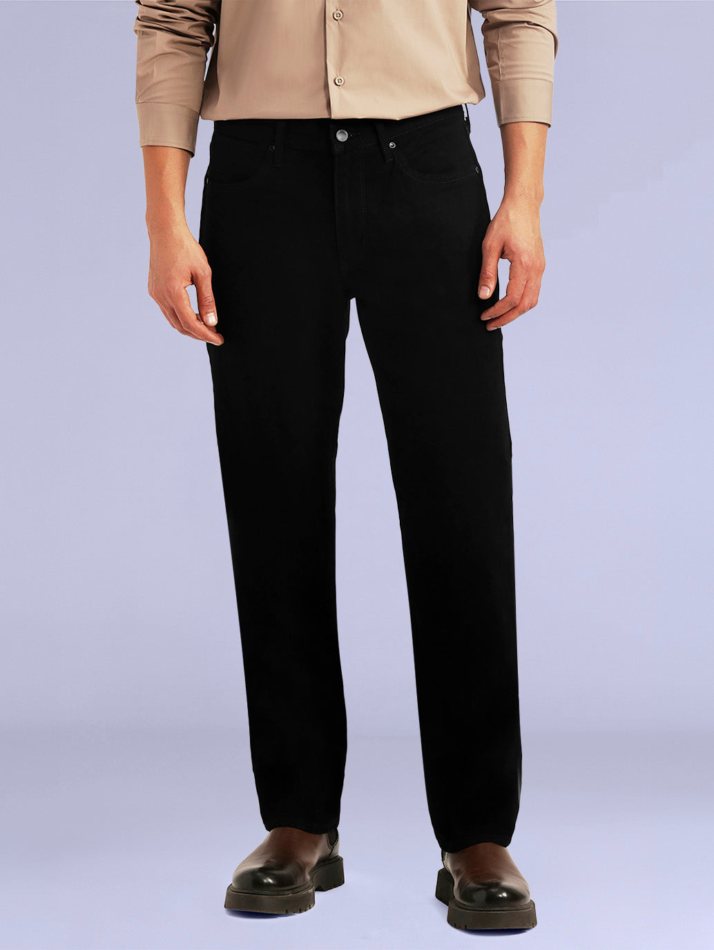 Men's Redloop 541 Black Tapered Fit Mid Rise Jeans - 27eec70c-1419-494f-a912-0a7e67a4379b View