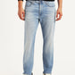 Men's Redloop 541 Light Blue Tapered Fit Mid Rise Jeans - Front View