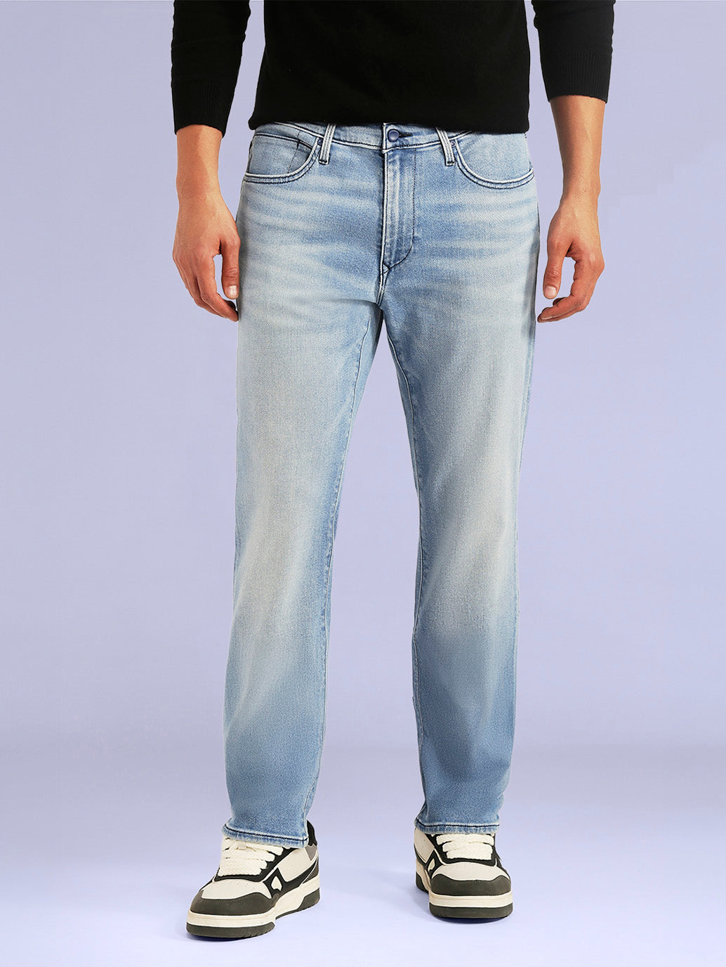 Men's Redloop 541 Light Blue Tapered Fit Mid Rise Jeans - ad247344-da4c-4e35-9aca-8381c75fd861 View