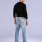 Men's Redloop 541 Light Blue Tapered Fit Mid Rise Jeans - 224db21d-f05b-4fdf-8756-b2481a58c55e View