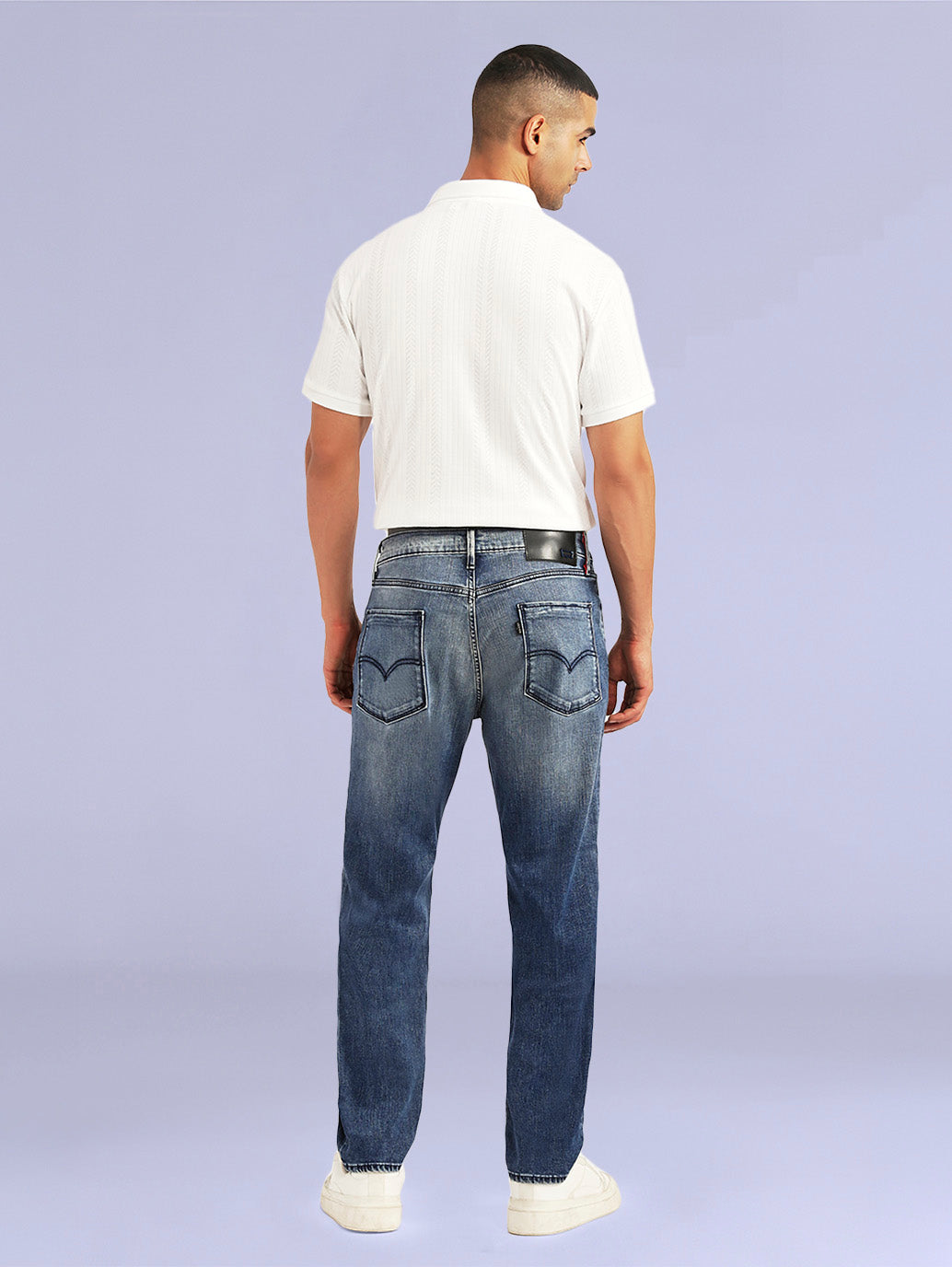 Men's Redloop 541 Blue Tapered Fit Mid Rise Jeans - eac2fadf-396a-4f39-b82e-e87e62a2eade View